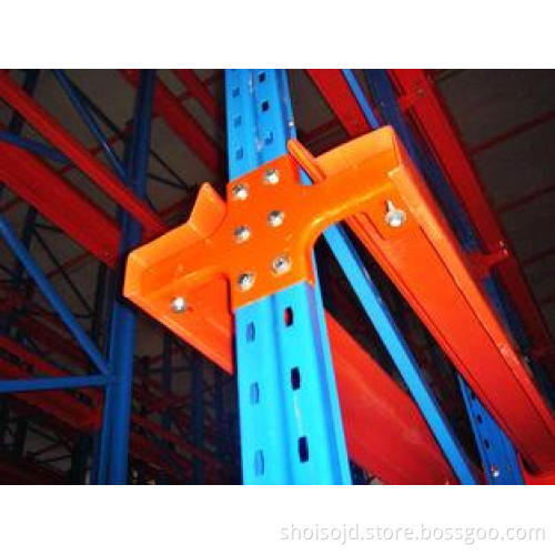 Adjustable Multi Level Drive In Pallet Rack For Cold Room S